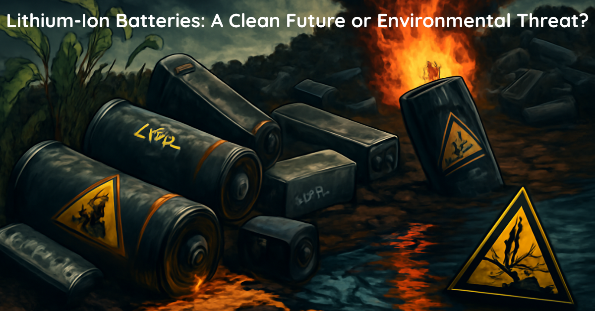 Lithium-Ion Batteries: A Clean Future or Environmental Threat?