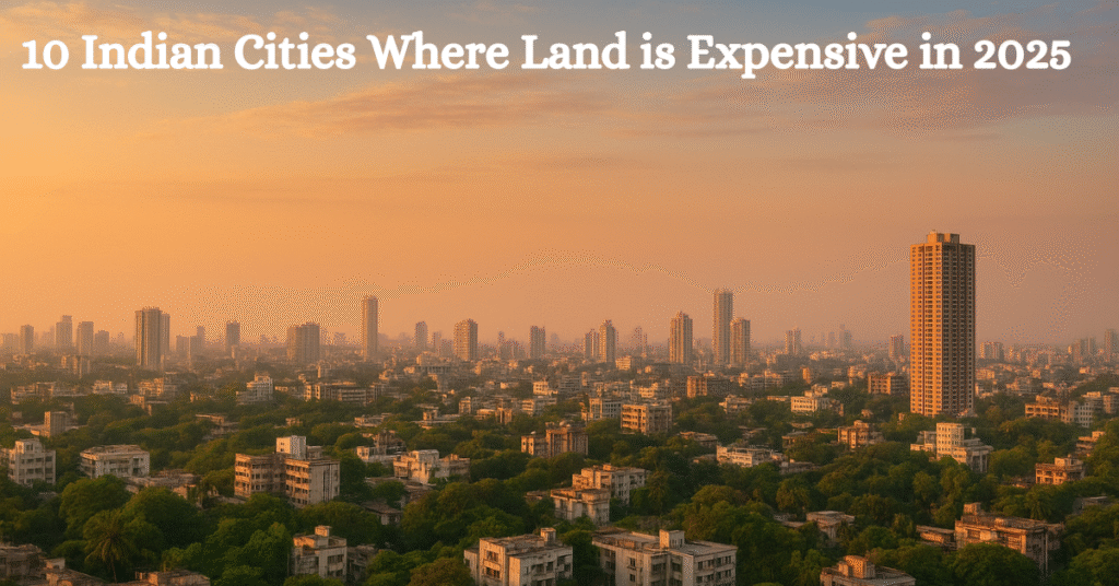 10 Indian Cities Where Land is Most Expensive in 2025