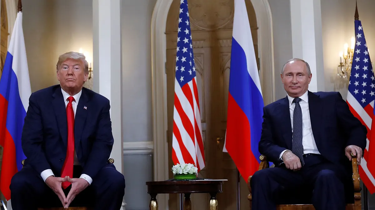 Trump & Putin Addressing Media