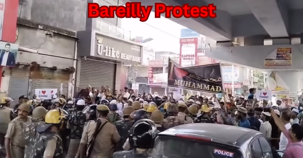 Bareilly Protest Erupts Over “I Love Muhammad” Placards: How a Peace March Turned Violent