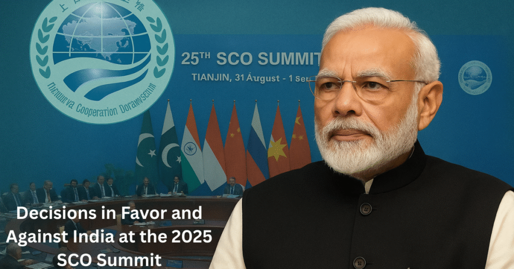 SCO Summit 2025: What Went in India’s Favor and What Didn’t