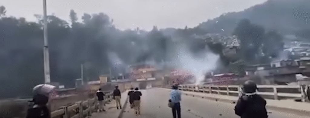 Security And Government Response TO the POK PROTEST