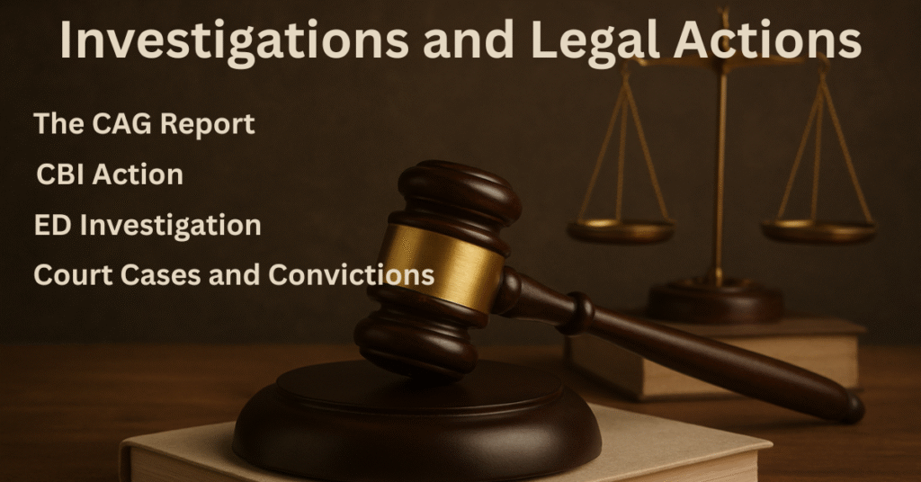 Investigations and Legal Actions On Commonwealth Games Scam 2010