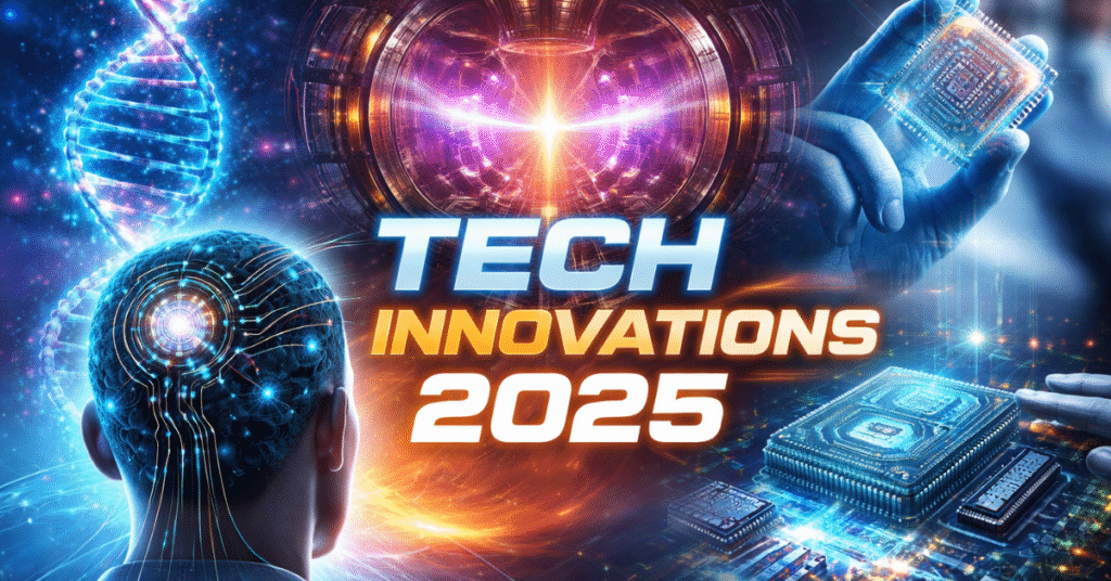The Most Exciting Tech Innovations of 2025