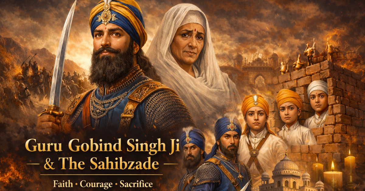 Guru Gobind Singh Ji and His Family