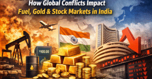Why Global Conflicts Still Decide Fuel, Gold, and Stock Market Prices in India