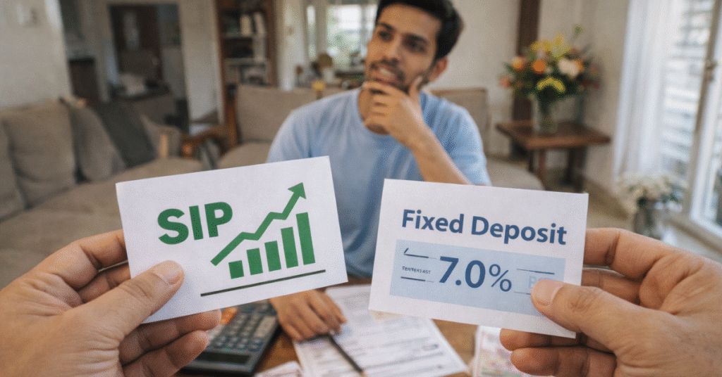 SIP vs FD (Fixed Deposit) in Uncertain Times: Where Should Indians Put Their Money?