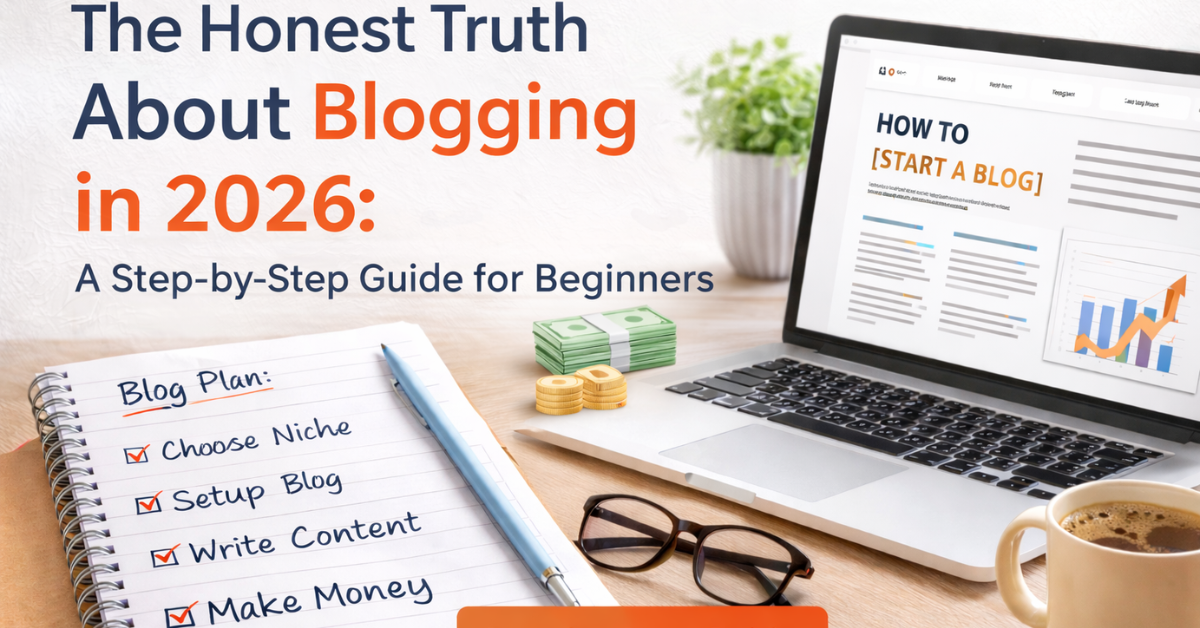 The Honest Truth About Blogging in 2026: A Step-by-Step Guide for Beginners