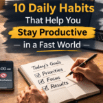 10 Daily Habits That Help You Stay Productive