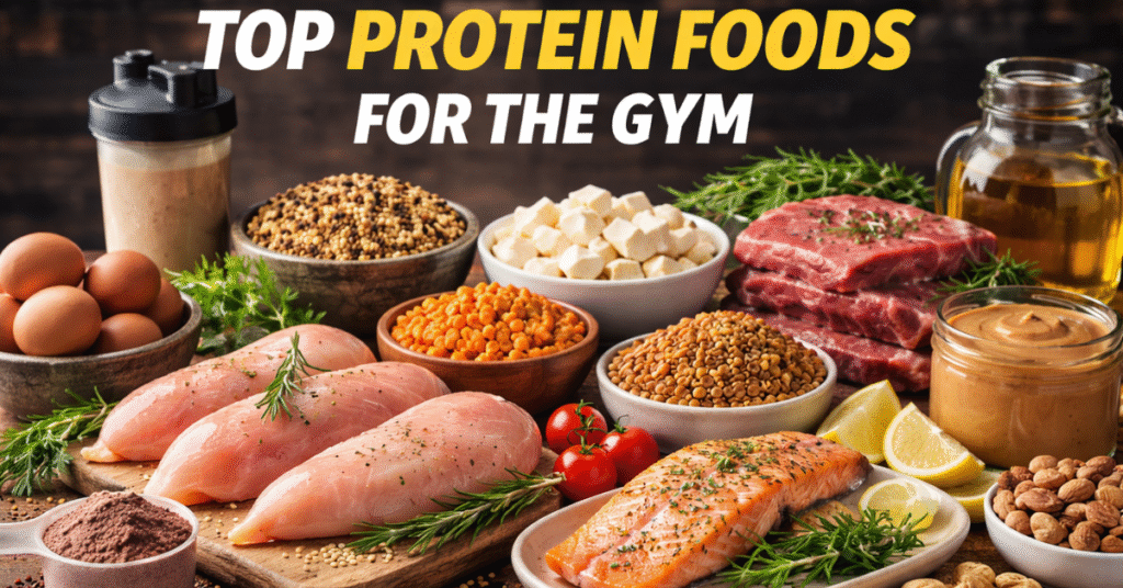 Top 10 Protein Food Options for Gym People