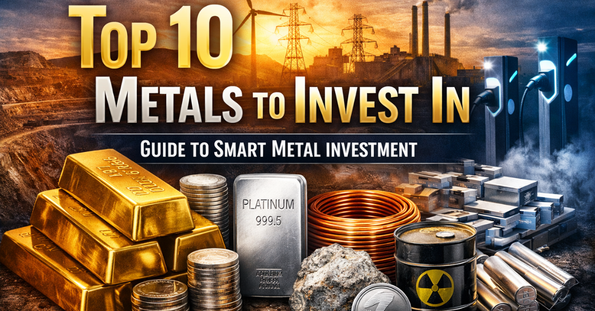 Top 10 Metals to Invest In: A Complete Guide to Smart Metal Investment
