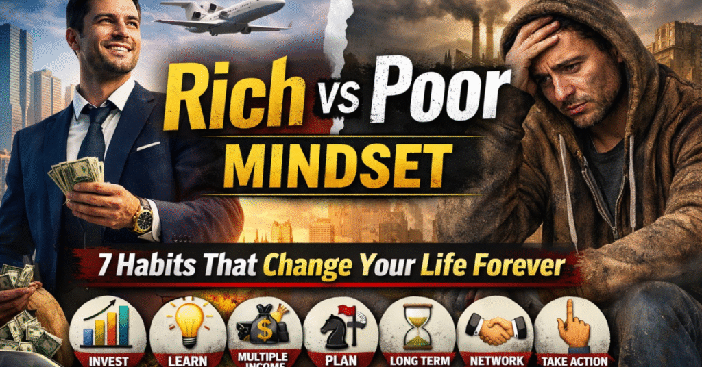 Rich vs Poor Mindset: 7 Habits That Can Change Your Life Forever