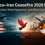 America–Iran Ceasefire 2026 Broken