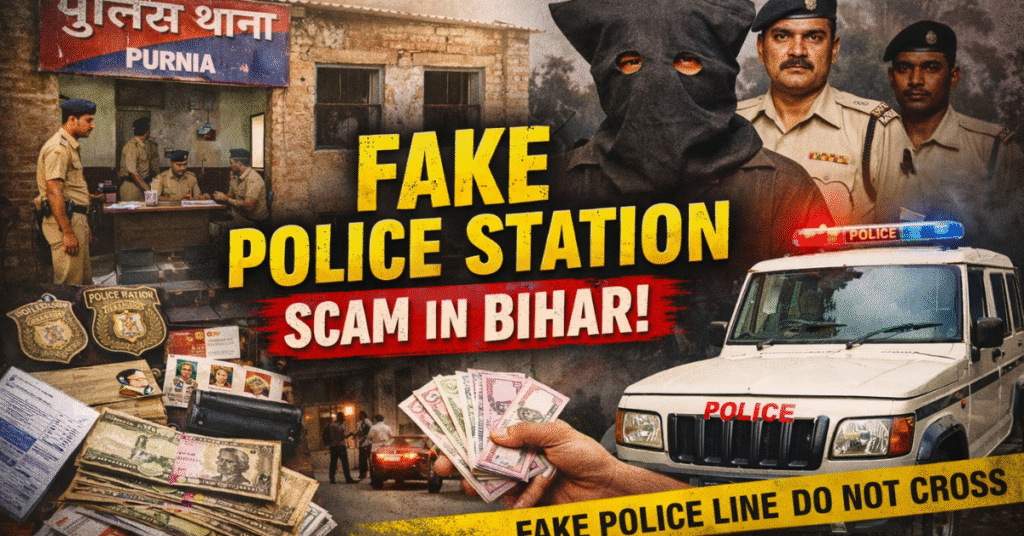 Fake Police Station in Bihar: How a Shocking Scam Fooled an Entire Region